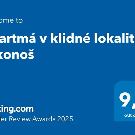Apartma V Klidne Lokalite Krkonos 페츠포드 스녜즈코우